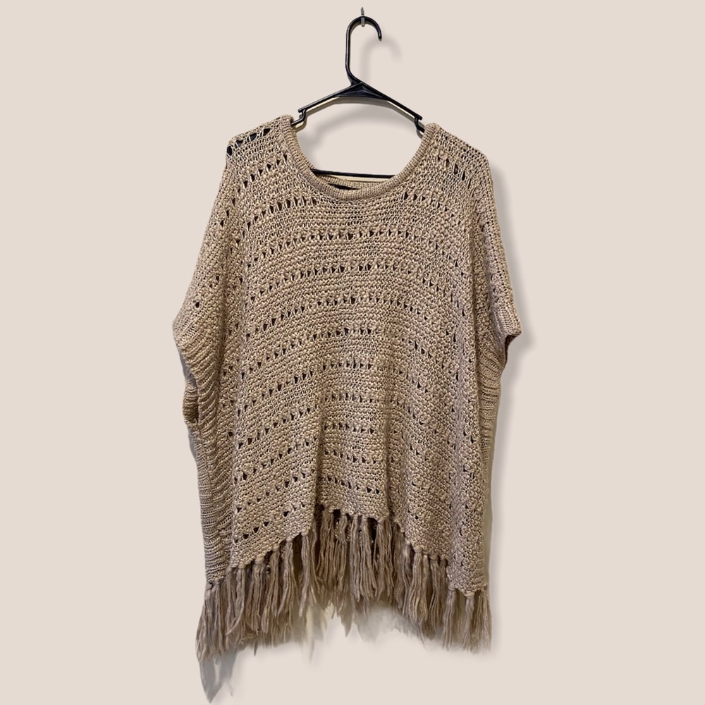 Fringe sweater